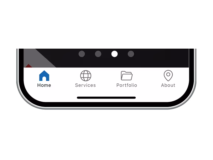 bottom nav